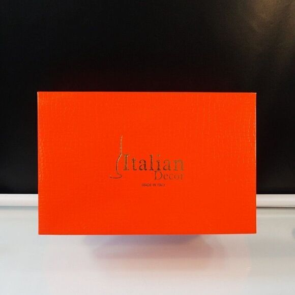 Italian Decor Other - Vintage Italian Decor Empty Wine Glass Box